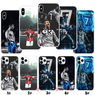 Lii30 เคสโทรศัพท์มือถือ ลาย Cristiano Ronaldo CR7 สําหรับ iPhone 5 5S 6 6S 7 8 11 Pro Max Plus SE XR