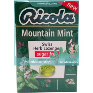 Mountain Mint Herb Lozenges Ricola 40 G.