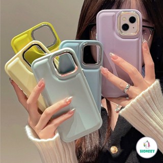 เคสโทรศัพท์มือถือชุบโลหะ แบบนิ่ม หลากสี คุณภาพสูง สําหรับ IPhone 11 14 Pro Max 14 13 12 11 Pro Max