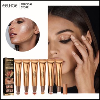 EELHOE ปากกาเครื่องสำอางมัลติฟังก์ชั่น High-Gloss Trimming Natural Stereo Facial Lightweight Liquid Contour Beauty Stick-Eelhoe