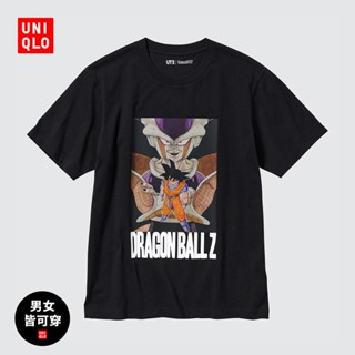 Uniqlo เสื้อยืดแขนสั้น พิมพ์ลายดราก้อนบอล (UT) สําหรับผู้ชาย และผู้หญิง