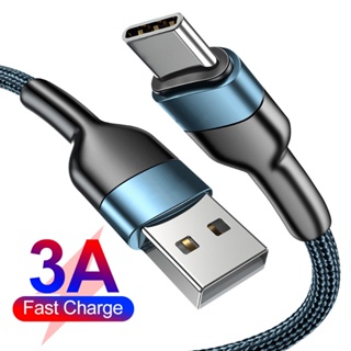 สายชาร์จ Usb Type C ชาร์จเร็ว สําหรับ Samsung S21 S20 A51 Xiaomi Mi 10 Redmi Note 9s 8t