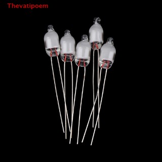 [Thevatipoem] 20Pcs 6X13mm F6mm Neon Indicator Light Blue Signs Neon Indicator Bulb Lamp HOT