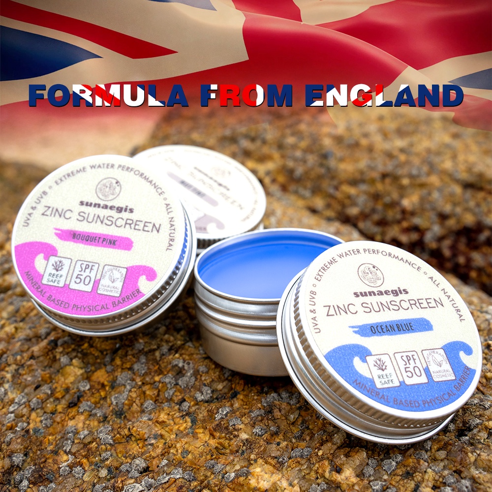 Zinc Oxide Mineral Sunscreen Paste SPF 50+ กันน้ําสําหรับทุกสภาพผิว