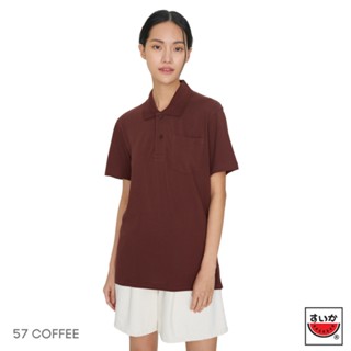 แตงโม (SUIKA) - เสื้อแตงโมคอปก POLO ชาย-หญิง (57 COFFEE)