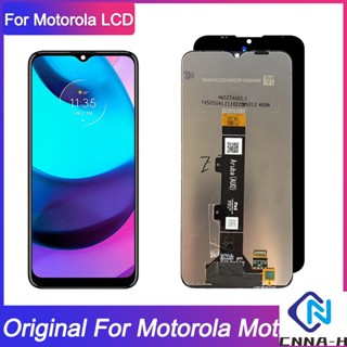 อะไหล่หน้าจอสัมผัสดิจิทัล LCD แบบเปลี่ยน สําหรับ Motorola E20 LCD XT2155 Moto E20