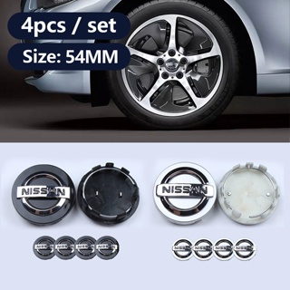 ฝาครอบดุมล้อรถยนต์ 54 มม. 3D สําหรับ Almera X-Trail Navara N…