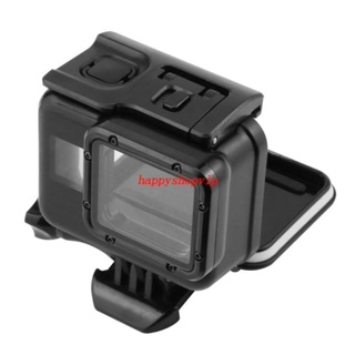 HSV Waterproof Housing Case 45m Underwater Diving Shell for Hero 5 6 7 Cameras Black