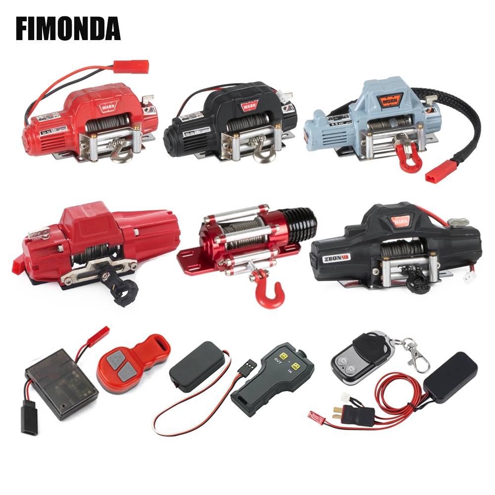 รีโมตคอนโทรลไร้สาย สําหรับรถไต่หินบังคับ 1/8 1/10 TRX4 TRX6 SCX10 Wrangler CC01 TF2 D90 YK4082 ZP100