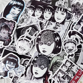 ❉ จุนจิ อิโต้ สติกเกอร์ Tomie Series 01 ❉ สติกเกอร์แฟชั่น กันน้ํา DIY 50 ชิ้น/เซต