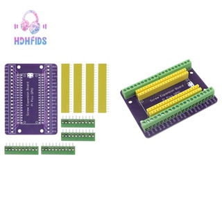 บอร์ดโมดูลขยายอินเตอร์เฟซ GPIO สีม่วง สําหรับ Raspberry Pi PICO GPIO 1 ชุด