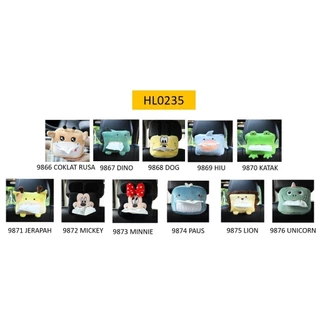 ใหม่ ที่ใส่ทิชชู่ในรถยนต์ รูปตุ๊กตา 2023