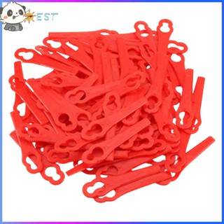 ❉THEBEST❉ 100pcs ABS Plastic Brush Cutter Blades Garden Trimmer Replacement Part Suitable for FRT18A FRT18A1 46155