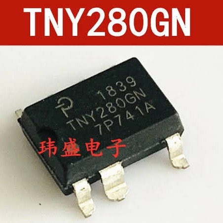 TNY280GN นอก SMD TNY280 TNY280G แหล่งจ่ายไฟ IC Sop-7 TNY 280 GN
