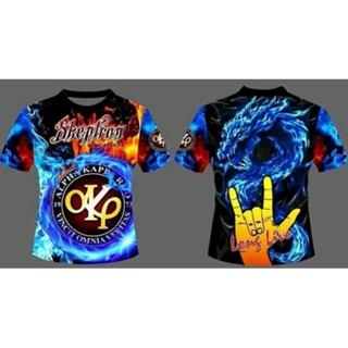 Akp Alpha Kappa Rho Skeptron Ice Dragon เสื้อสตรีตั้งครรภ์ (ระเหิดเต็มรูปแบบ)