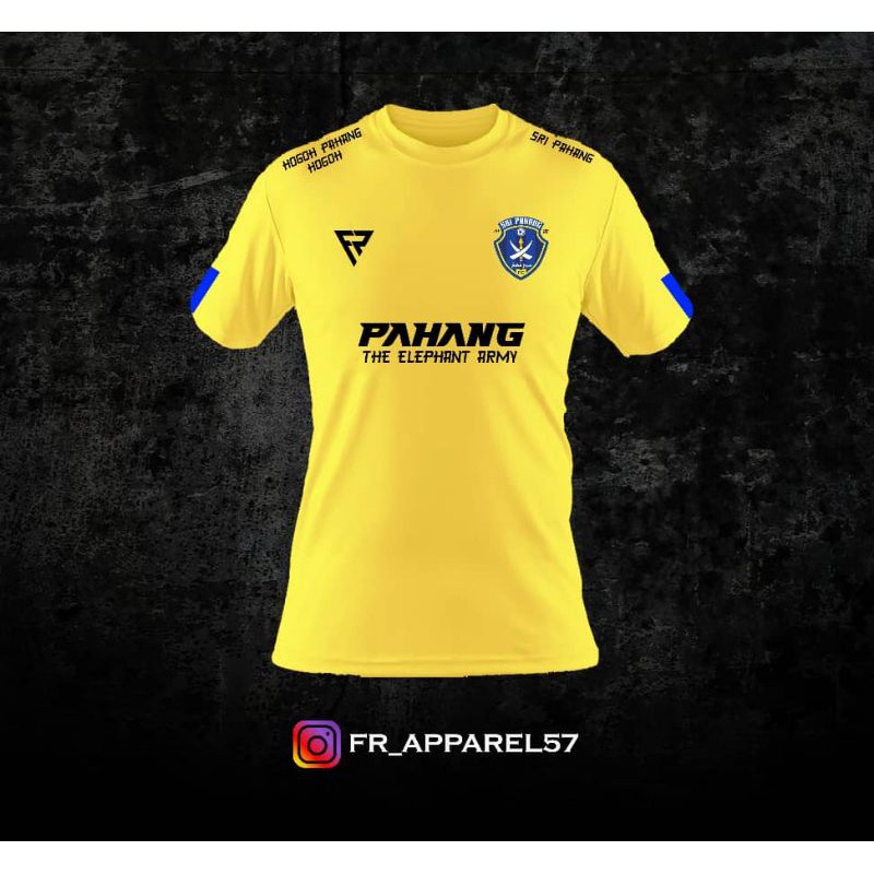Baju Bola supporters Pahang Fc 2023 / Pahang FC เสื้อยืด Microfibre jersey 2023
