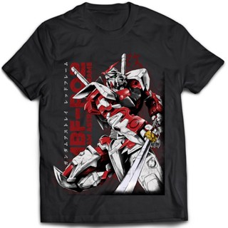 [Ready Stock XS-8XL] Baju Gundam Red Frame Short Sleeve Casual Graphic Tees- Gildan Premium 100% Cotton_01