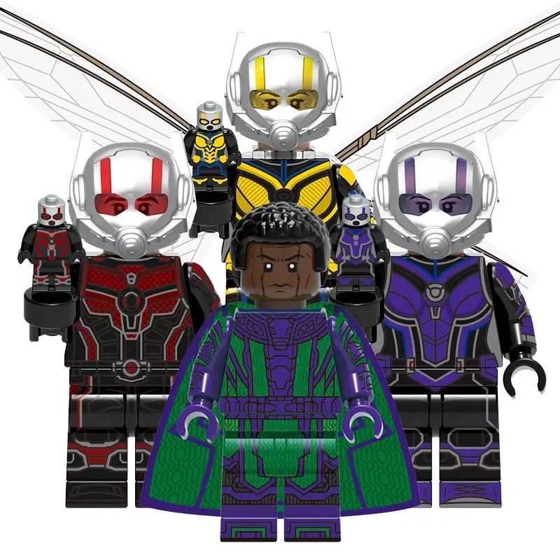 ฟิกเกอร์ Wasp Ant-man Kang The Conqueror Super Heroes ขนาดเล็ก ของเล่นสําหรับเด็ก