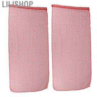 Lilishop Net Curtains 2 Pcs Window Curtains for Living Room for Bedroom