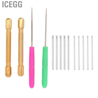 Icegg Doll Hair Rooting Tool Metal 10  Sturdy Making For Craft