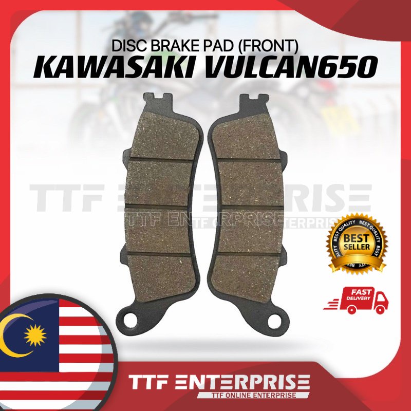 KAWASAKI VULCAN650 DISC BRAKE PAD (FRONT) VULCAN 650 S