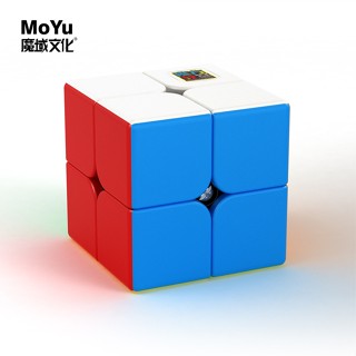 Moyu Meilong2 ของเล่นลูกบาศก์ 2x2 2x2 หลากสี แบบมืออาชีพ