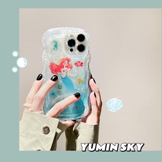 Ins เคสโทรศัพท์มือถือ กันกระแทก ลายการ์ตูนเจ้าหญิงนางเงือก สําหรับ Iphone 14promax 13 11 14pro 13pro 14