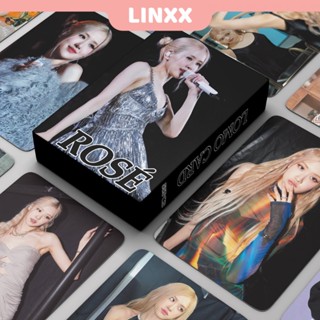 Linxx โปสการ์ด อัลบั้ม BlackPink ROSE Lomo Card Kpop 55 ชิ้น