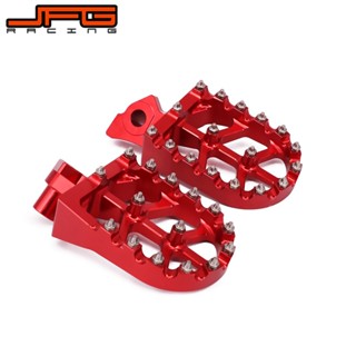 JFG Racing Foot Pegs For CR125 250 CR125R CR250R 1995-1999 CR500 1995-2005 YZ125 250 WR400 1997-1998 CR50 1995-2001