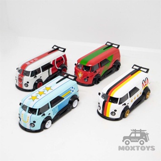 Minibox โมเดลรถยนต์ 1:64 T1 Van Japan Germany Argentina Portugal Diecast ของเล่นสําหรับเด็ก