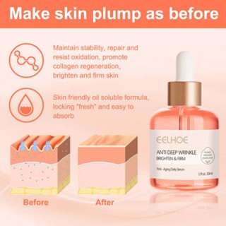  EELHOE Rose Oil VC Anti aging Anti wrinkle Skin Brightening Moisturizing essence 30ml