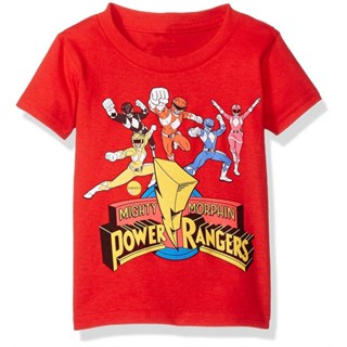 เสื้อยืดผ้าฝ้ายพิมพ์ลาย Yuanl5 {พร้อมส่ง เสื้อยืดผ้าฝ้าย 100% พิมพ์ลาย Power Rangers โอเวอร์ไซซ์ XS-4xl สําหรับผู้ชาย ขอ