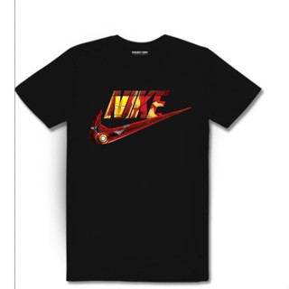 เสื้อยืดคอกลม แขนสั้น ผ้าฝ้าย 100% พิมพ์ลาย Marvel Superhero iron man iron man สําหรับผู้ชาย