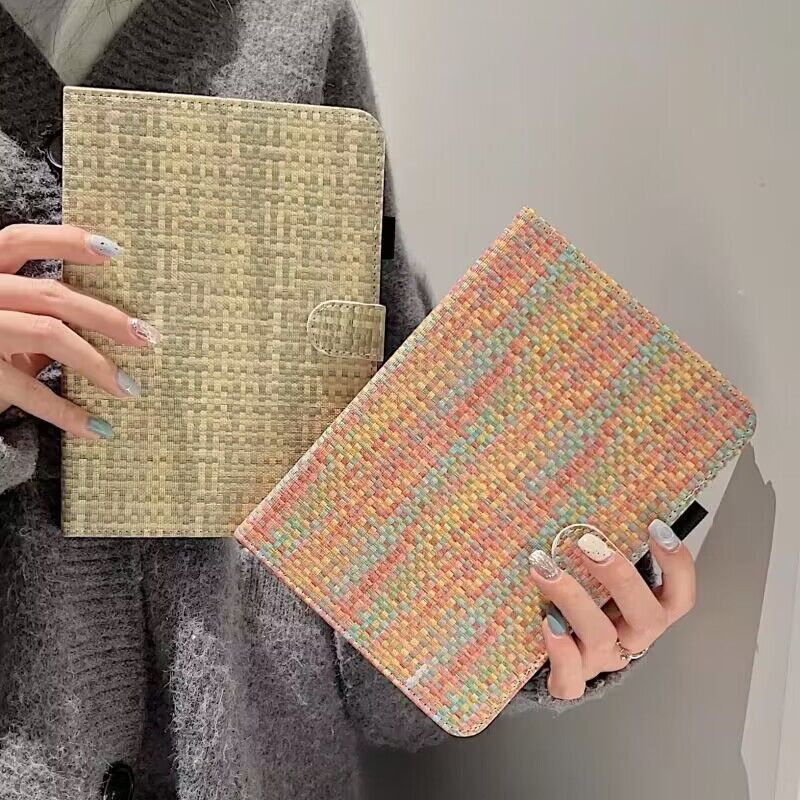 เคสหนัง PU นิ่ม ลายเด็กผู้หญิงน่ารัก พร้อมหัวเข็มขัด สําหรับ iPad Pro 11 2022 4th M2 Pro 11 2021 2020 Air 5 4 3 2 1 Mini 6 5 10.2 9th 8th 7th 10th 10.9 9.7 6th 5th