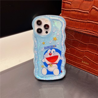 เคสโทรศัพท์มือถือ TPU แบบนิ่ม ลายการ์ตูนโดราเอมอน กันกระแทก สําหรับ iPhone 14 Pro Max 13 Pro iPhone 12