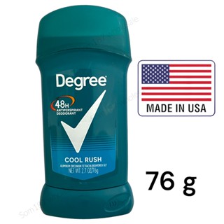 Degree Men Antiperspirant Deodorant Cool Rush Mens Deodorant Stick 48-Hour Odor Protection 76g.
