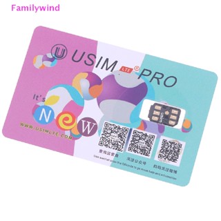 Familywind&gt; การ์ดปลดล็อกซิม U-SIM USIM แบบสากล สําหรับ IP11-14 All-Series