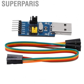 Superparis USB To I2C Converter Module  Safe Multi Purpose Jumper Wire USB To UART Converter Adapter Module  for Office