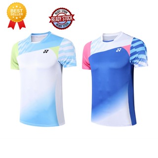 Yonex ผลิตภัณฑ์ใหม่ เสื้อกีฬาแบดมินตัน แห้งเร็ว สําหรับผู้ชาย และผู้หญิง 2023