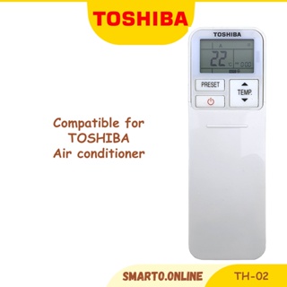 Toshiba รีโมตควบคุมเครื่องปรับอากาศ แบบเปลี่ยน (TH-02)