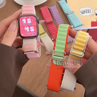 สายนาฬิกาข้อมือ ไนล่อน อัลไพน์ 49 มม. 45 มม. 41 มม. 44 มม. 40 มม. 42 มม. สําหรับ iwatch 8 7 6 5 4 SE 3 2 1