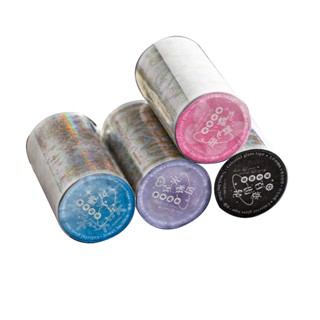 เทปเลเซอร์ ลาย Guka Gold แฟนตาซี สีสันสดใส สําหรับตกแต่งการ์ดเกียร์