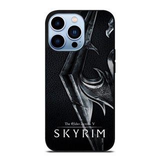 เคสโทรศัพท์มือถือ กันกระแทก ลาย Skyrim the Elder Scrolls V 2 สําหรับ IPhone 14 Plus 13 Pro Max 12 Mini X