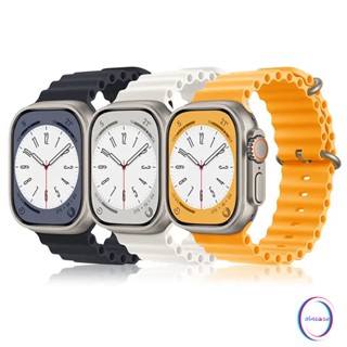 สายนาฬิกาข้อมือซิลิโคน สําหรับ IWatch Strap 44 มม. 40 มม. 45 มม. 41 มม. 42 38 40 44 45 มม. Series 7 8 5 4 2 1 6 3 Se