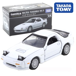 Takara TOMY แม่พิมพ์อัลลอย ลายเรือธงรถยนต์ TP38 Mazda Savannah RX-7 สีดํา สําหรับผู้ชาย