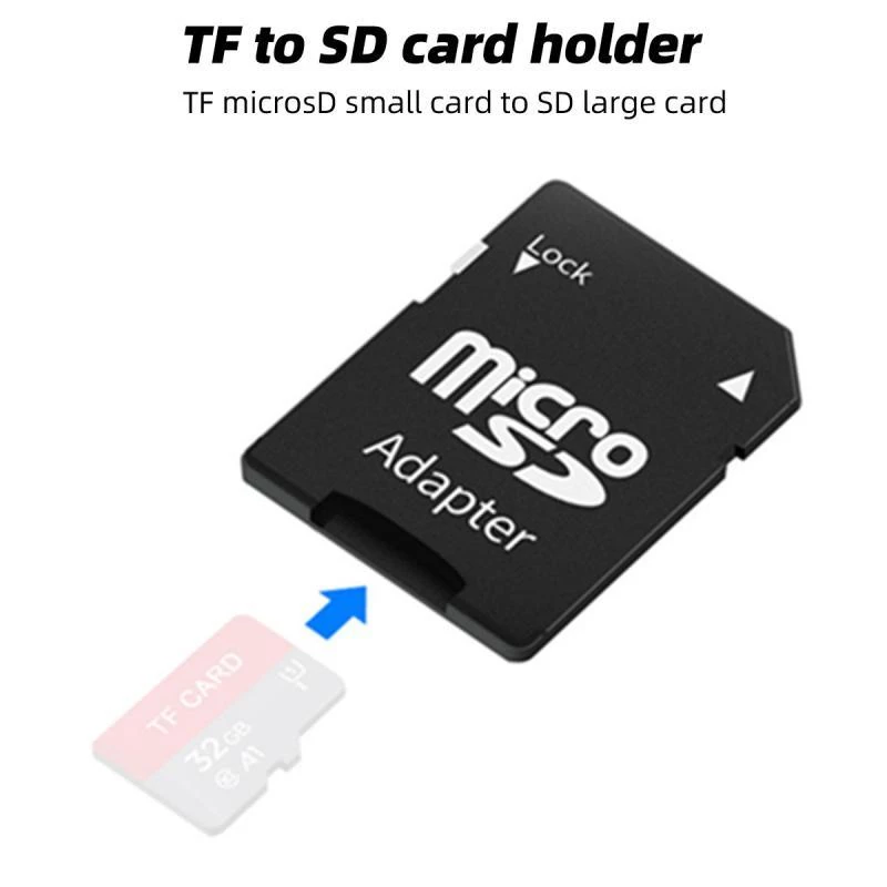 Hdoolink 1/5/10 ชิ้น TF เป็น Micro SD Micro การ์ดหน่วยความจํา อะแดปเตอร์ SDHC แฟลชการ์ดหน่วยความจํา แปลง สมาร์ทโฟน แท็บเล็ต หน่วยความจํา แบบพกพา thumbnail 3