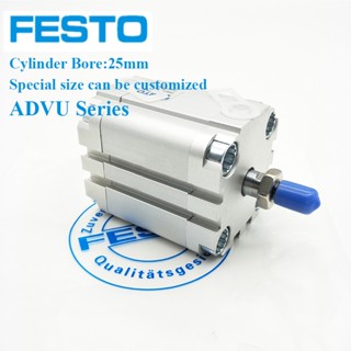 Festo กระบอกสูบ ขนาด 25 มม. ADVU-25-30-A-P-A