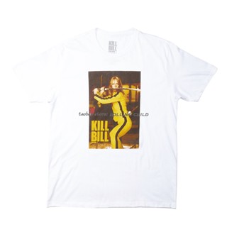 เสื้อยืดแขนสั้น ผ้าฝ้าย พิมพ์ลาย Kill Bill A movie สไตล์วินเทจ ฮิปฮอป