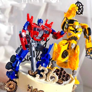 โมเดลหุ่นยนต์ Transformers Optimus Prime Bumblebee ขนาด 18 ซม. ของเล่นสําหรับเด็ก