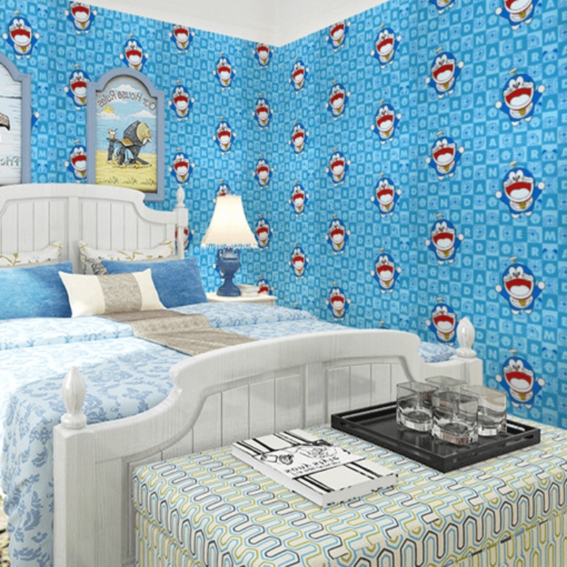 Combo 5 - 10 เมตรรูปลอกติดผนังสําหรับตกแต่งบ้าน DOLLAR NUMBERS รุ่นพร้อมกาวกว้าง 45 ซม.